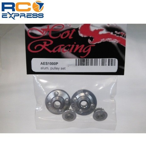 Hot Racing Associated SC18 18T2 Aluminum Pulley Set AES1000P - Picture 3 of 3