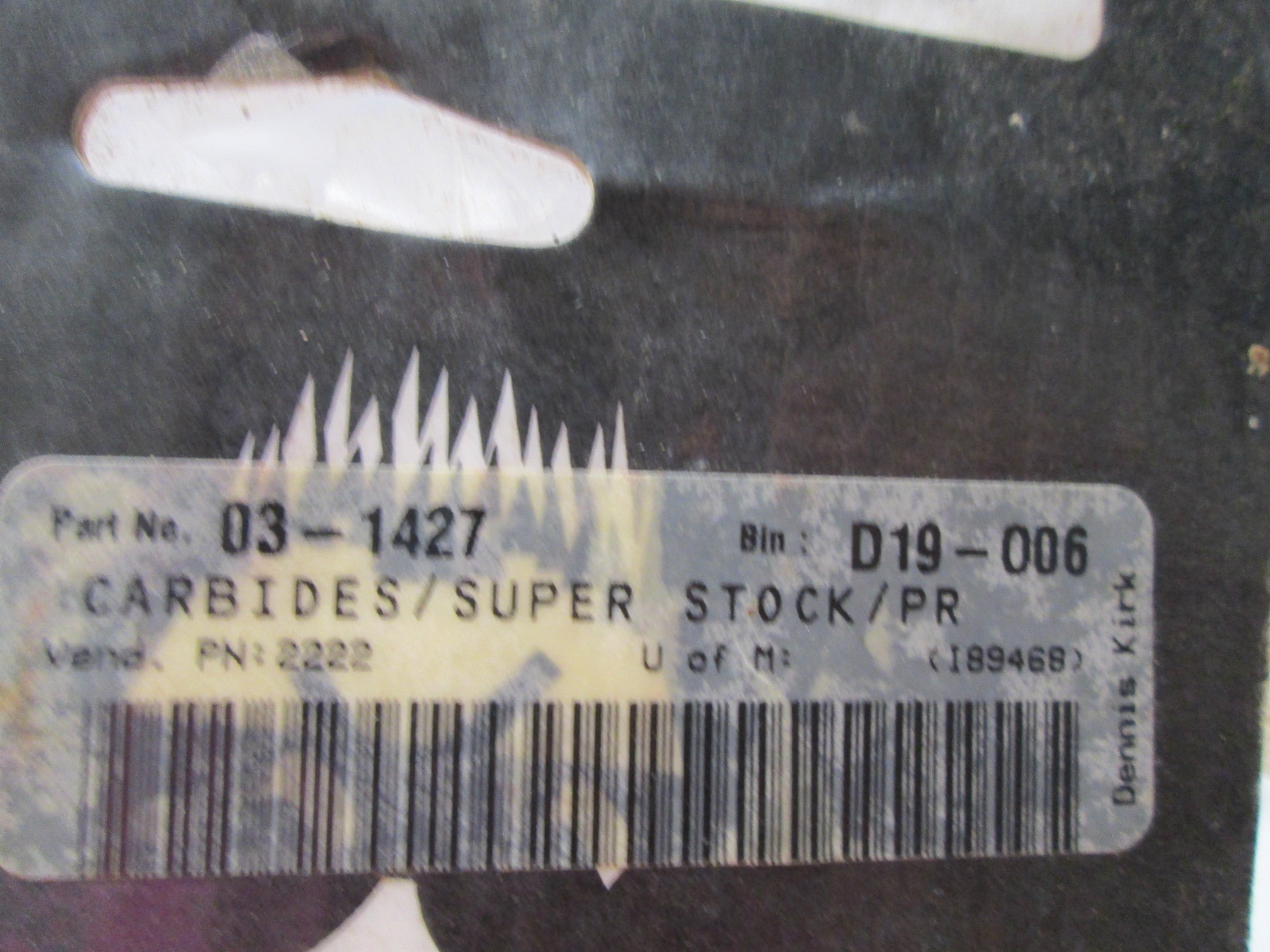 Stud Boy Carbide Wearbar Polaris Snowmobile Part Number 222200 USA 03