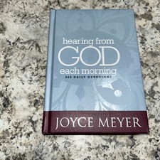 Hearing from God Each Morning : 365 Daily Devotions by Joyce Meyer (2010,...