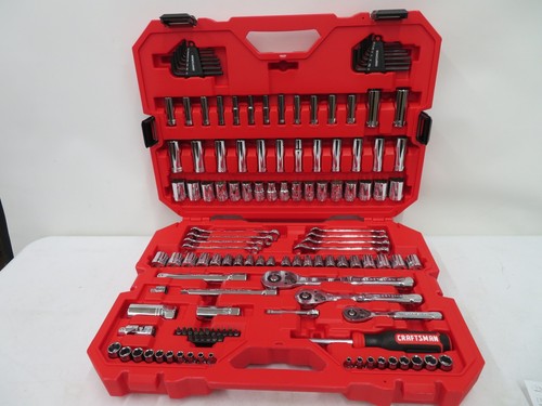 CRAFTSMAN Mechanics Tool Set, 1/4, 1/2 and 3/8 Inch Drive, 135 Piece (LOC. D-2) - Picture 4 of 7