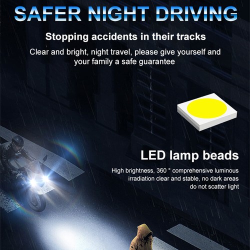 2x BA20D H6 Motorcycle Headlight Bulb 12V Hi/Low Beam Lamp White Bulb - Picture 5 of 9