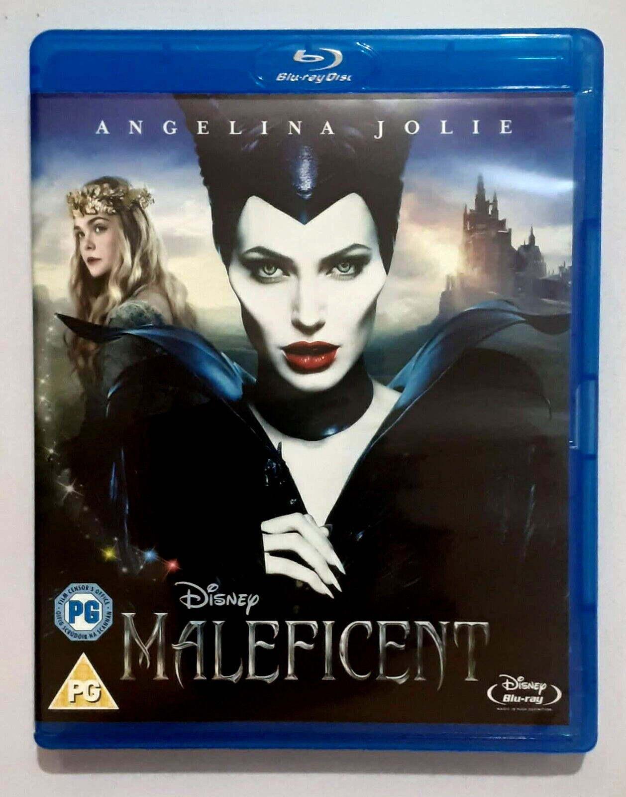 Maleficent BLU RAY Disney Film Starring Angelina Jolie
