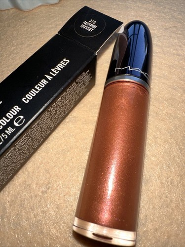 MAC Grand Illusion Liquido lucido labbra 315 RUSSET AUTUNNO taglia intera 5 ml/,17 once - Foto 3 di 5