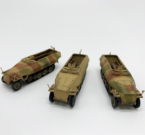 1/72 German Sd.kfz.251 Half-Track Armored Delivery Vehicle Camouflage Model - Bild 3 von 4