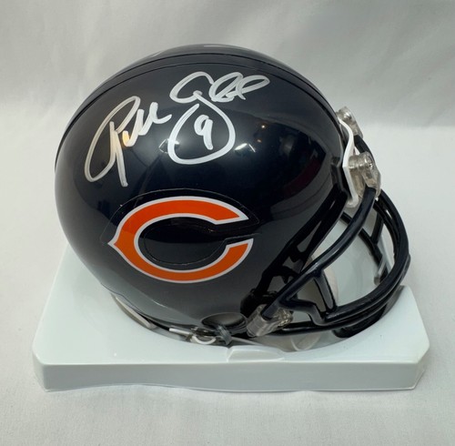 CHICAGO BEARS AUTOGRAPHED MINI HELMET ROBBIE GOULD / RICKY MANNING AUTO SIGNED - Picture 6 of 10