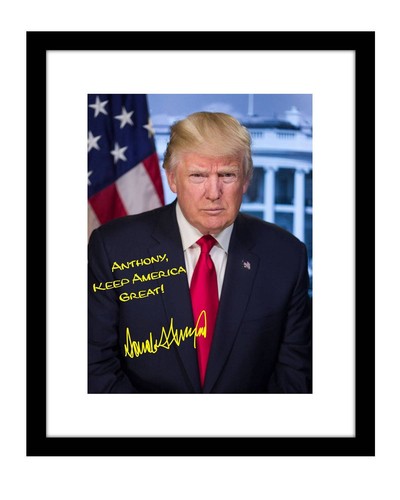 Personalized Donald Trump 8x10 Signed Photo Official Print Autographed Your Name - Picture 2 of 6