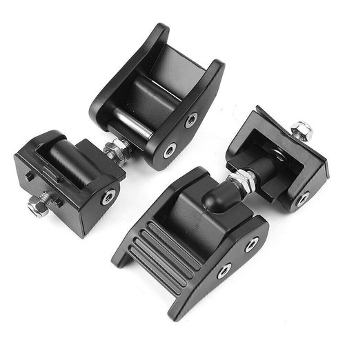 Locking Hood Catch Latches Kit w/Keys fit Jeep Wrangler JK & Unlimited 2007 - 15 - Picture 5 of 9
