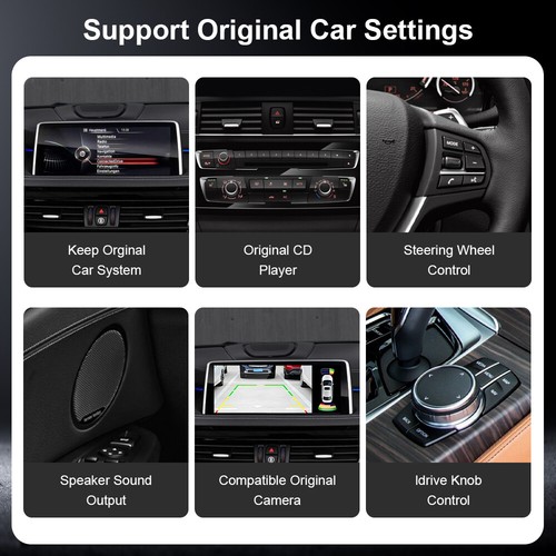 12,3" Android 14 Autoradio GPS Navi Radio Carplay 6+64GB für BMW X3 F25 X4 F26 - Bild 11 von 14