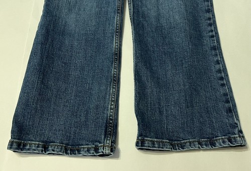 Wrangler Classic Boot Boys Size 14 Husky Medium Wash Adjustable Waist - Picture 7 of 18