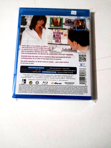 BLU-RAY ”LA FELICIDAD NUNCA VIENE SOLA" COMO NUEVO JAMES HUTH SOPHIE MARCEAU GAD - Picture 2 of 2