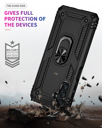 Shockproof Magnetic Ring Stand Hard Case For Samsung Galaxy A54 A52 A34 A32 A06 - Picture 5 of 62