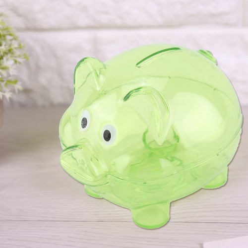 Süßes kreatives farbiges Schwein Schwein Geburtstagsgeschenk Schwein Bank Spielzeug - Bild 8 von 17