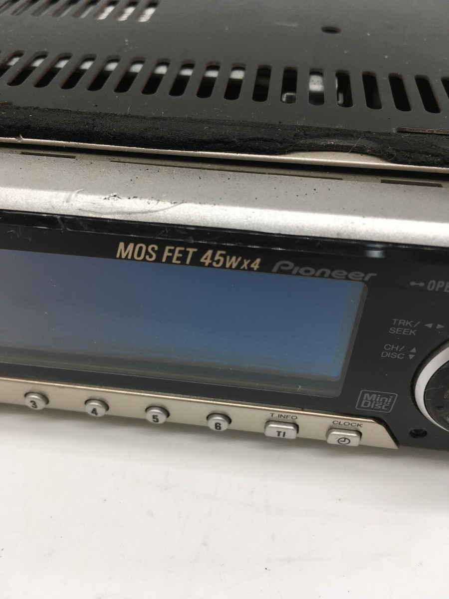 Pioneer Carrozzeria MEH-P9900 1Din Car Audio MD Player