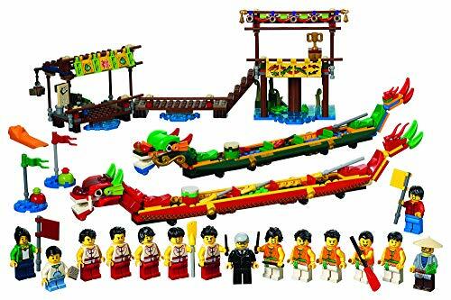 LEGO 80103 Course De Bateaux Dragons Chinois 2019 Exclusivité Asie NEUF Du Japon - Photo 2/4