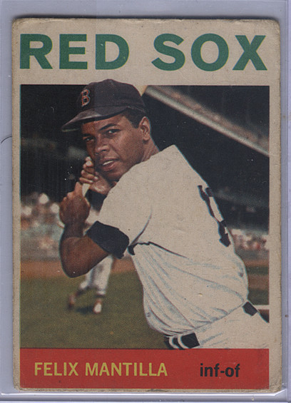 1964 Topps Venezuela Venezuelan #228 Felix Mantilla Red Sox