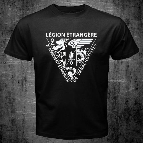 Neu Französische Fremdenlegion Légion Etrangère Spezialeinheiten Weltkrieg Armee T-Shirt - Bild 3 von 11