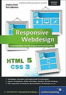 Responsive Webdesign: Anpassungsfähige Websites pro... | Buch | Zustand sehr gut