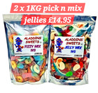 2KG Fizzy & Jelly Halal Sweets Mix - Assortment of both, Pick n Mix Party Sweets
