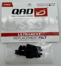 QAD Integrate Felt Kit MX Black 3pk