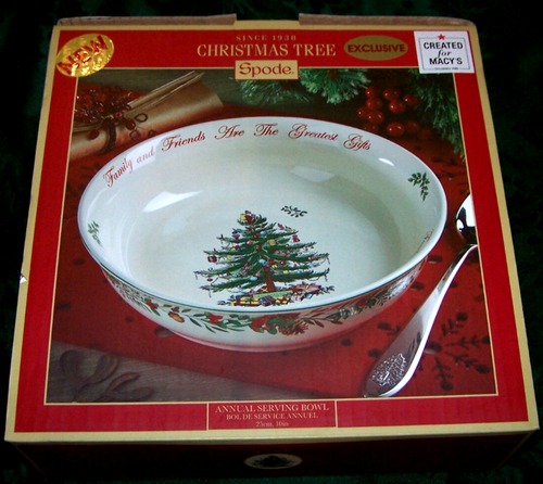 Gorgeous NIB Spode Christmas Tree Plate - Picture 2 of 2