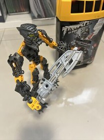 Lego Bionicle Toa Inika Hewkii (8730) With Canister, Balls, And Manual