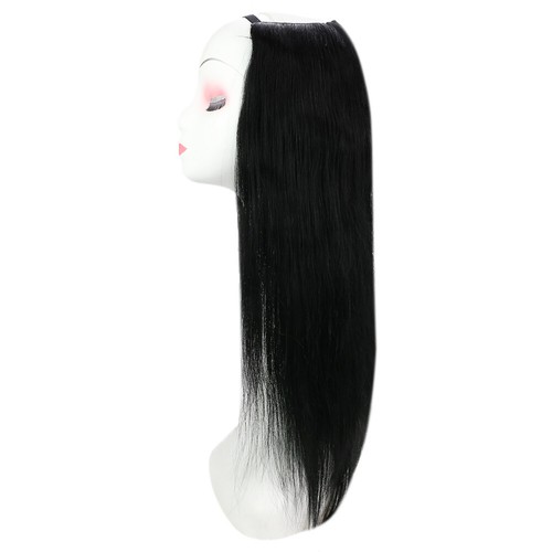 Thick Long Wavy Unprocessed Remy Human Hair Clip in U Shape Weft Half Wig 16-26" - Picture 13 of 38