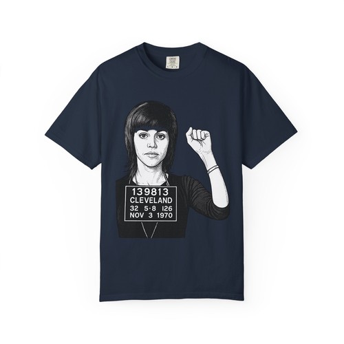 Camiseta Jane Fonda Anti Vietnam Manifestante Anti Guerra Camiseta 1970 Cleveland - Imagen 34 de 46