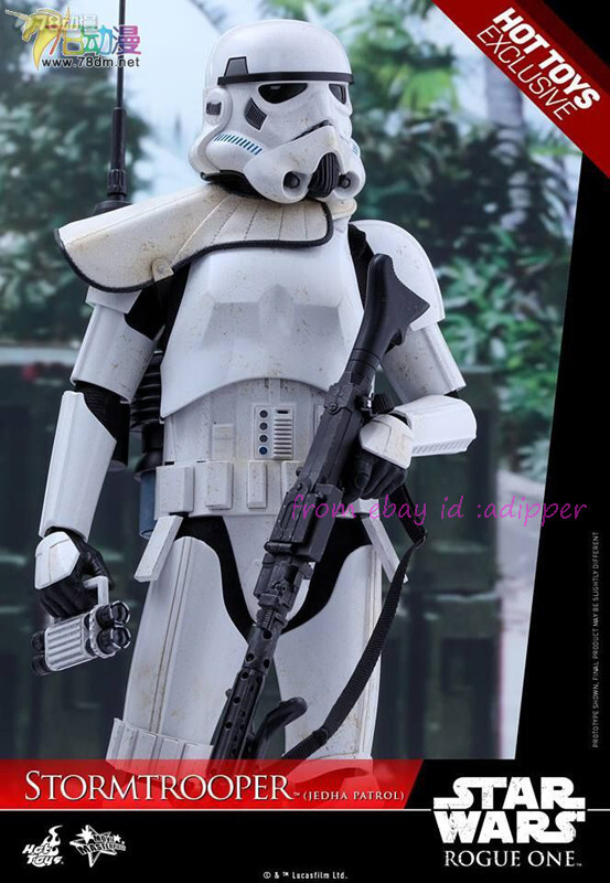 HT Mms386 1/6 A Star Wars Story Stormtrooper Jedha Patrol Deluxe