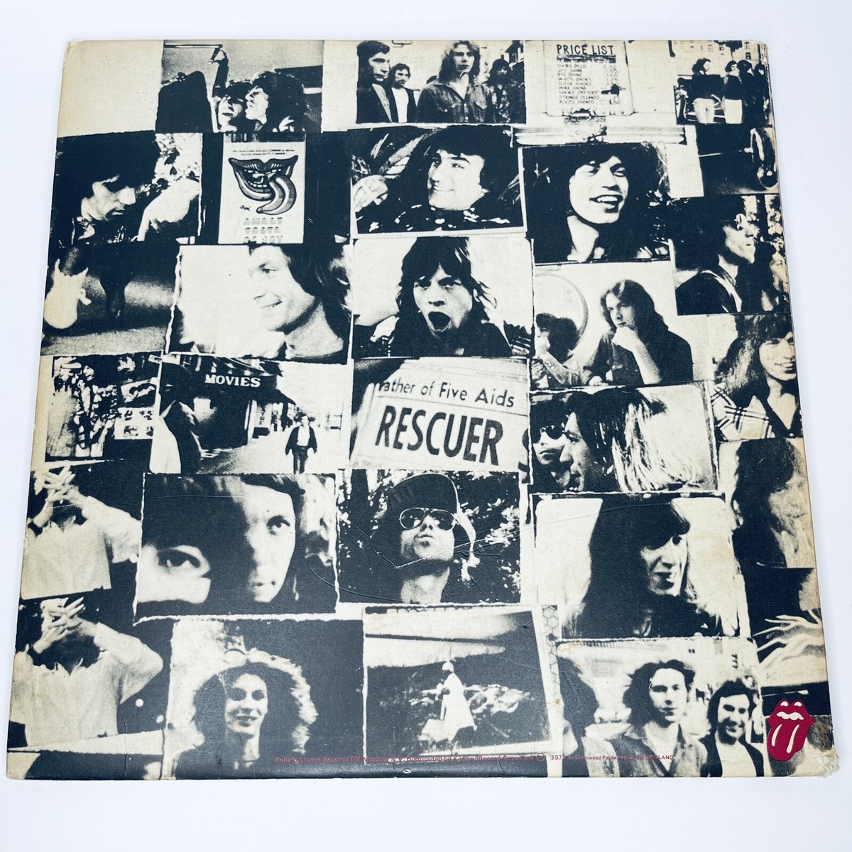 The Rolling Stones Exile On Main Street A2/B2/C1/D1 COC The Rolling Stones Exile On Main Street A2/B2/C1/D1 COC
