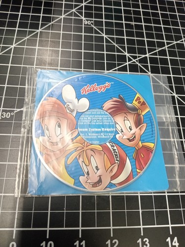 Kellog's Rice Krispies Snap Crackle Pop Voice Activated Software CD-ROM PC New 1 - Foto 1 di 5