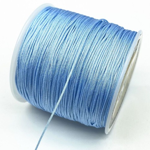 Nylon Cord Thread Chinese Knot Macrame Bracelet Braided String DIY Jewelry 0.8mm - Picture 46 of 50