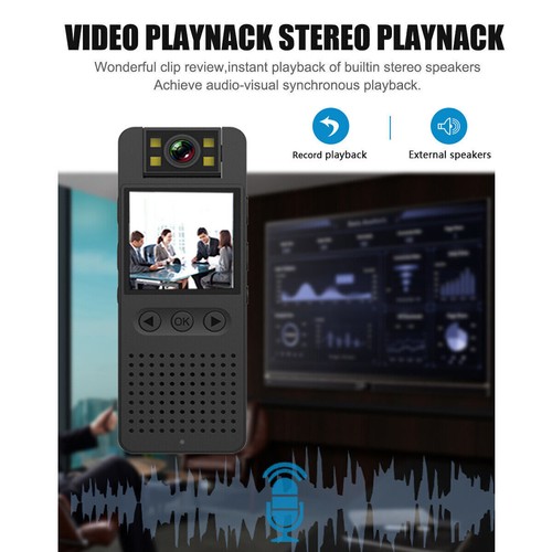 1080P Mini Body Camera WiFi Video Recorder Wearable Police Body cam Night Vision - Picture 8 of 19