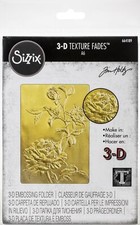 Sizzix Texture Fades and Impresslits Embossing Folder By Tim Holtz