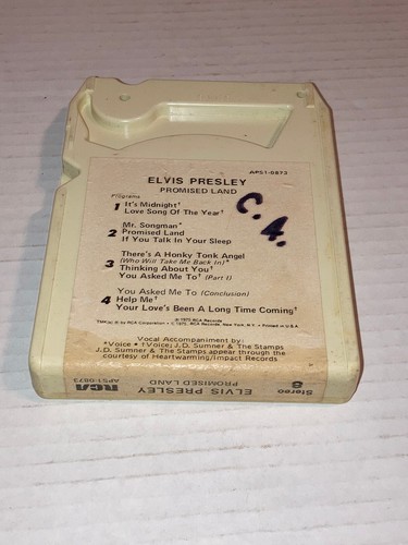 Verschiedene Elvis Presley 8 Spur Musikkassette 8 Spur Kassetten - Bild 158 von 297