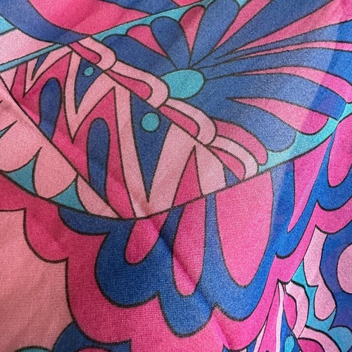 Vintage Amanda Smith rechteckiger Schal Made in Italy 68" x 20" - Bild 4 von 4