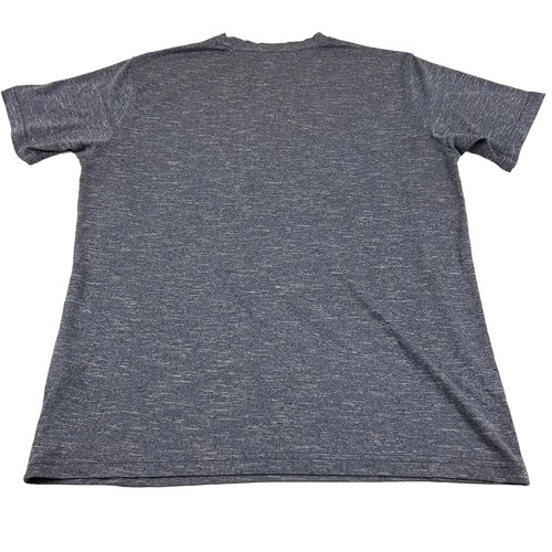 Champion Michigan Wolverines TShirt Herren L Navy Blau Gelb Active Kurzarm - Bild 2 von 7