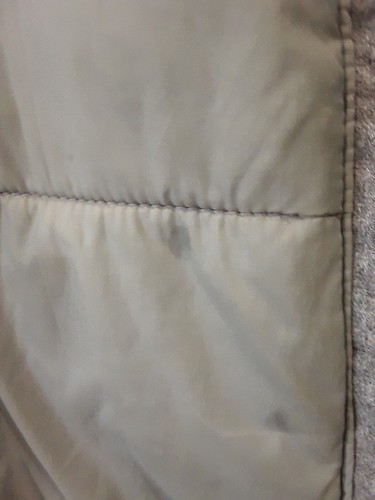 Calvin Klein Jacket Mens Medium Outdoor Grey Hooded Warm Winter Padded Lined - Picture 11 of 17