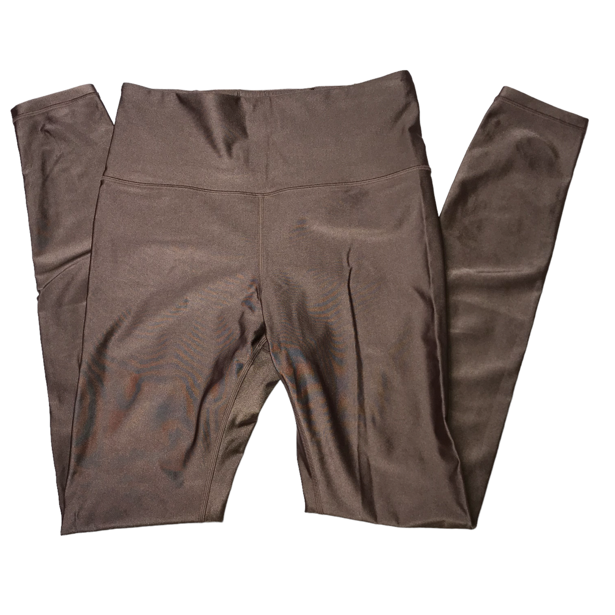 Legging Athleta Shimmer Taille Haute - Marron Cuivré Taille M, Comme Neuf, Fabriqué Au Portugal