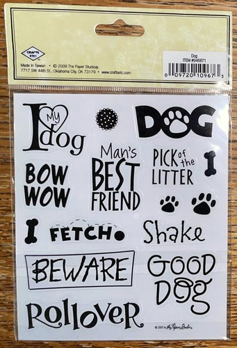 Stickabilities The Paper Studio I💜My Dog Mans Best Friend Scrapbook Stickers 🦴 - Picture 3 of 4