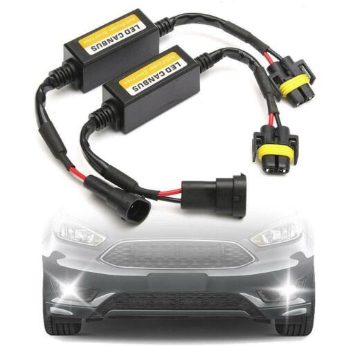 2PC 9005/9006 LED Headlight Canbus Decoder Error Anti Flicker Resistor Canceller - Picture 3 of 13