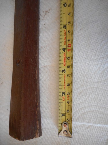 1969 Mercedes Benz W108 Wooden Wood Left Rear Door Window Interior Trim KK-L4 - Picture 9 of 11