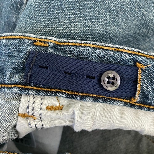Wrangler Jeans Boys Size 14 Slim Blue Classic Boot Adjustable Waist Med Denim - Picture 14 of 17
