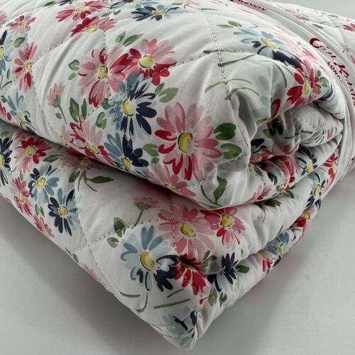 Cath Kidston Daisy Bouquet rosa Blumen Baumwolle King Quilt 106”x90” Landhaus NEU - Bild 7 von 11