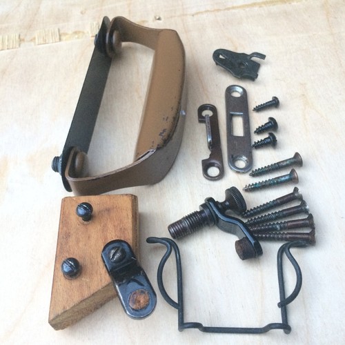 Vintage/Antique Singer bentwood sewing machine case parts. - Picture 6 of 8