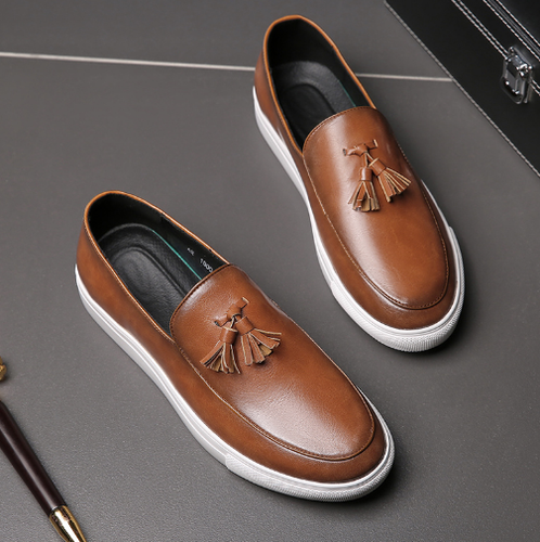 Mens brown pumps Clearance