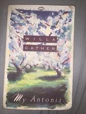 My Antonia by Willa Cather Paperback Book 1994 Great Plains Trilogy Series 3 