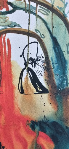 Salvador Dali A Mad Tea Party Alice in Wonderland HAND NUMBERED surrealism art - Picture 11 of 12