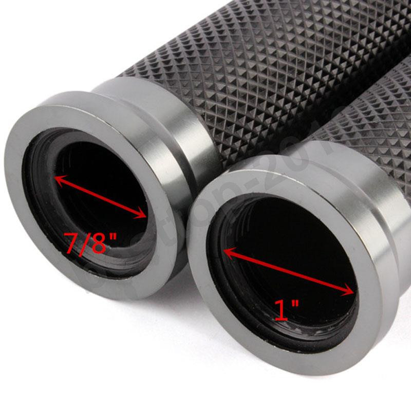 R　手16.6 7/8” Motorcycle Hand Grips for Kawasaki Ninja ZX1000/ZX10R