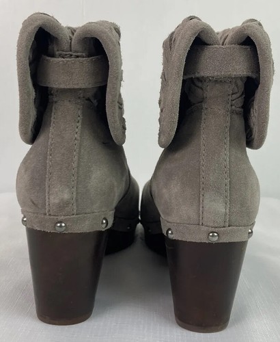 UGG Lynnea Arroyo Weave Chestnut Bootie Size 10 - Picture 4 of 10