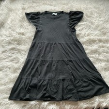 J Crew Knit broken-in jersey tiered mini dress